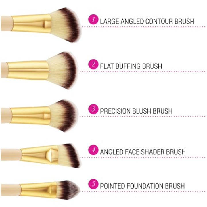 Bộ Cọ Trang Điểm 12 Cây BH COSMETICS Studded Couture BHBO14